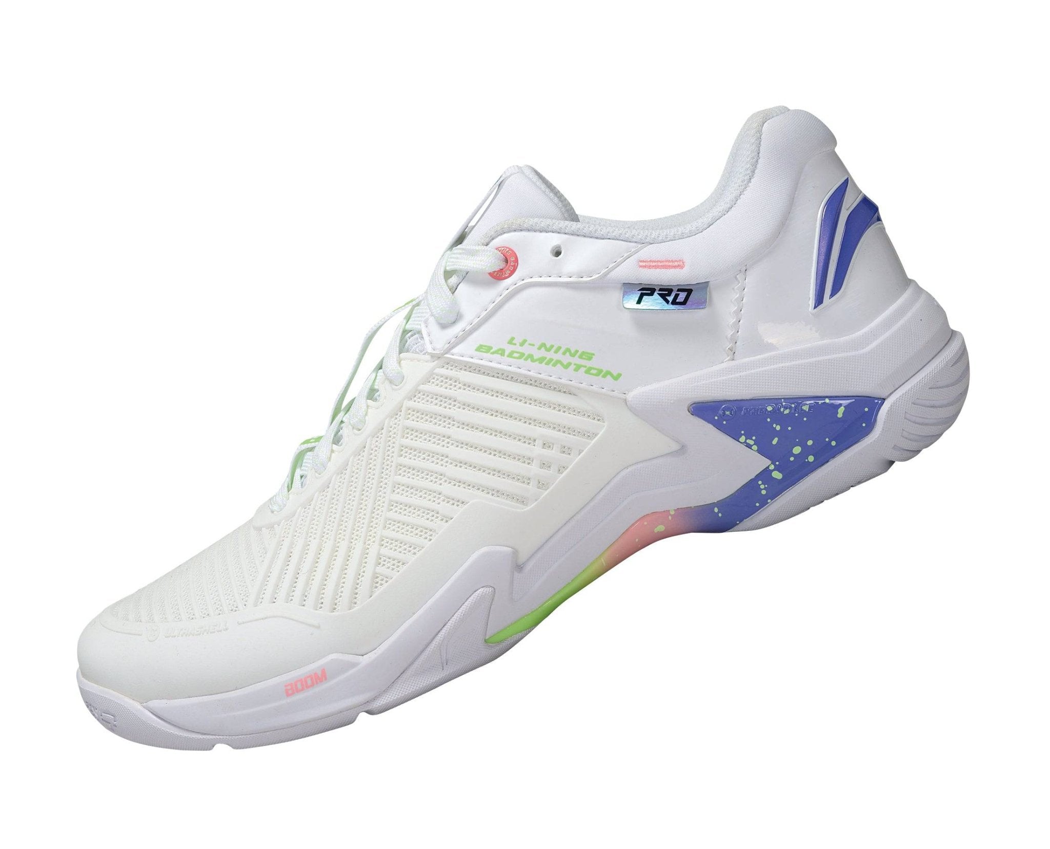 LI - NING Thunder Pro White Badminton Shoes AYAT009 - 1 - Gem Sports