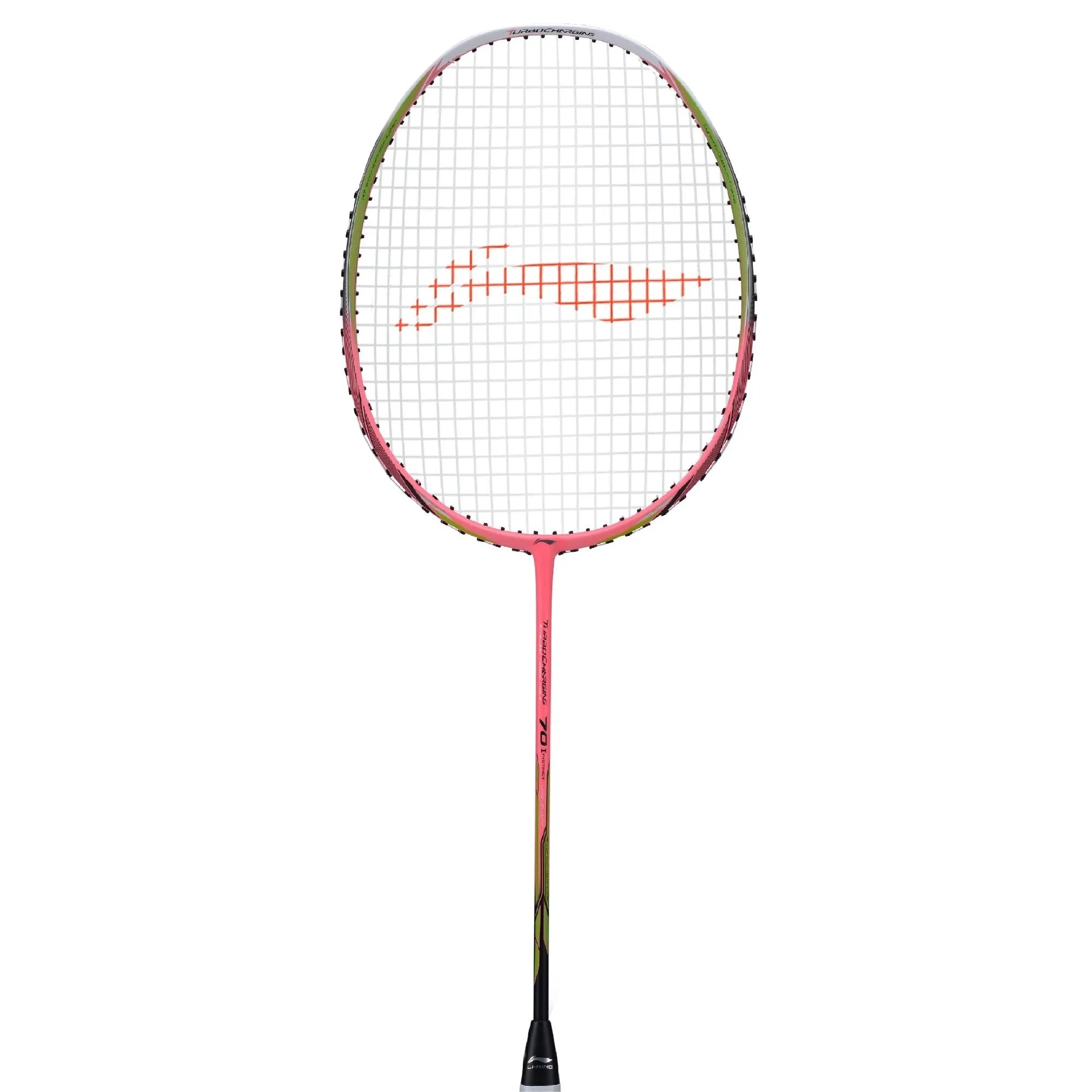 LI - NING TURBO CHARGING 70I Pink Badminton Racquet 5U(79g)/G6 - Gem Sports