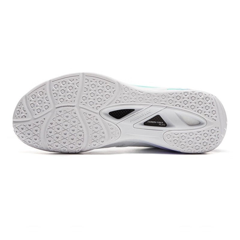 LI - NING YUN TING NEW AYZU017 - 1 UNISEX Badminton Shoes - White/Purple - Gem Sports