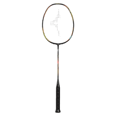 MIZUNO ACROSPEED 1 FOCUS (Black/Red) 4U/G6 Badminton Racquet – Unstrung & Free Grip - Gem Sports