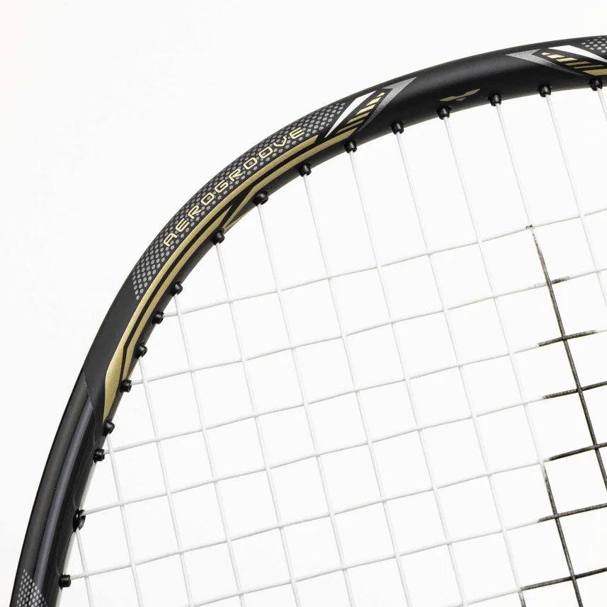 MIZUNO FORTIUS 10 (Black/Gold) 4U/G6 Badminton Racquet – Unstrung & Free Grip - Gem Sports