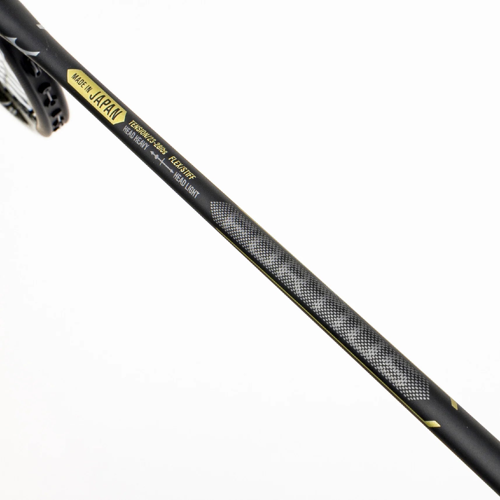 MIZUNO FORTIUS 10 (Black/Gold) 4U/G6 Badminton Racquet – Unstrung & Free Grip - Gem Sports