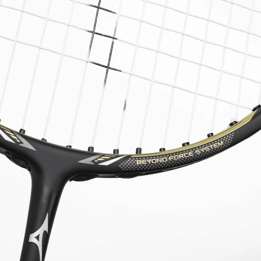 MIZUNO FORTIUS 10 (Black/Gold) 4U/G6 Badminton Racquet – Unstrung & Free Grip - Gem Sports