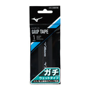 MIZUNO Gachi Grip Tape (Wet) for Badminton and Tennis (1 Wrap) - Black - Gem Sports