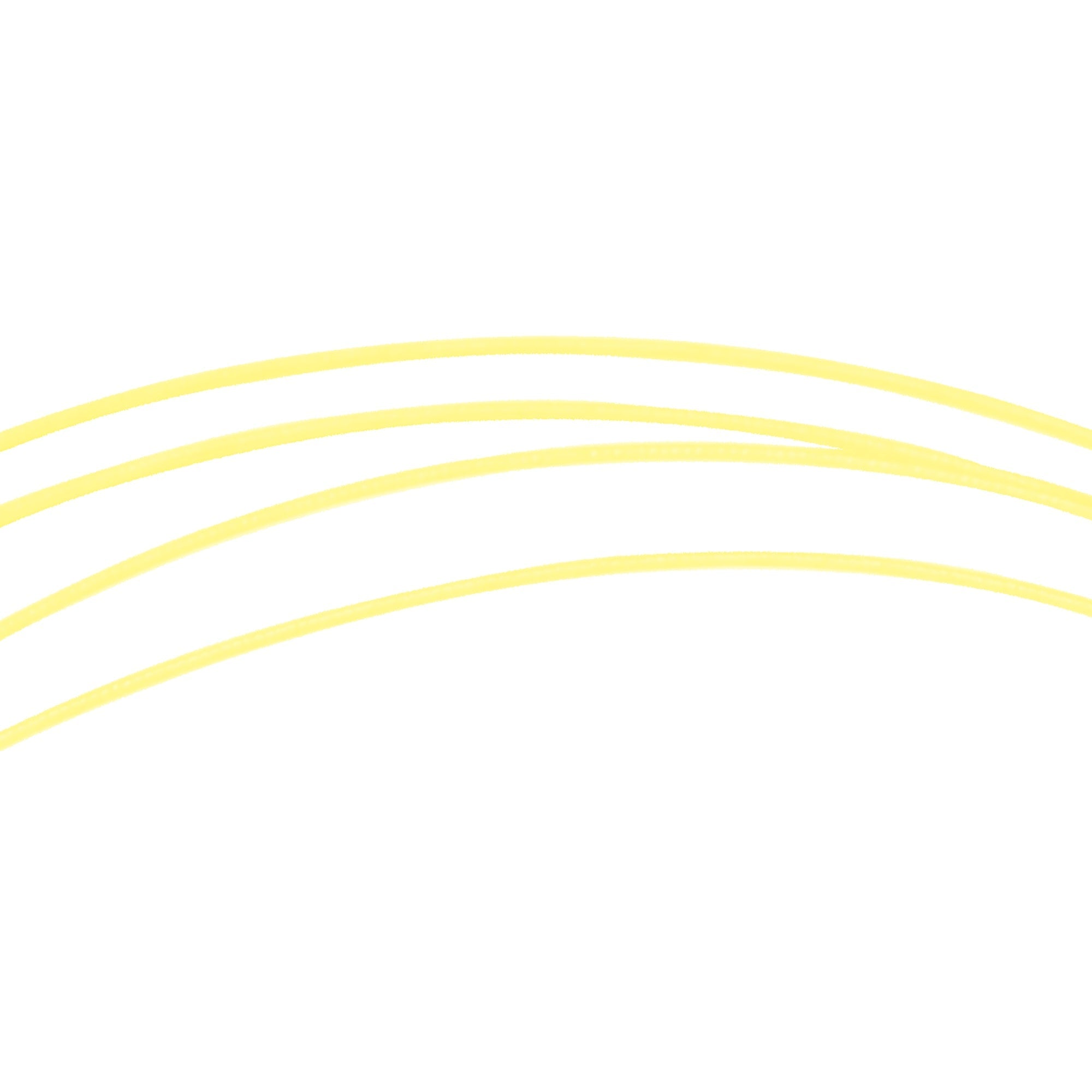 MIZUNO M - SMOOTH 65H Badminton String Set (10m) - Yellow - Gem Sports