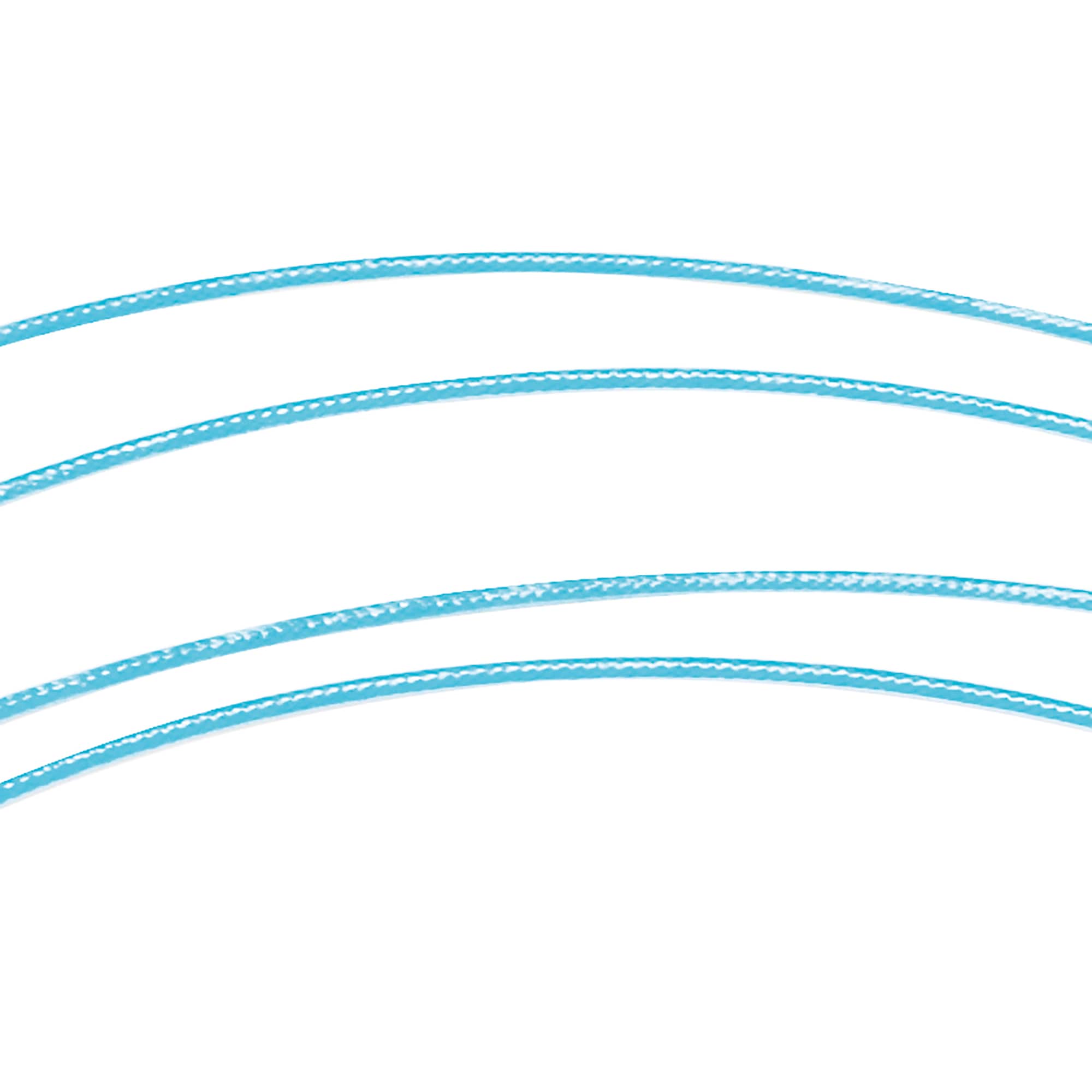 MIZUNO M - SMOOTH 65R Badminton String Set (10m) - Blue - Gem Sports