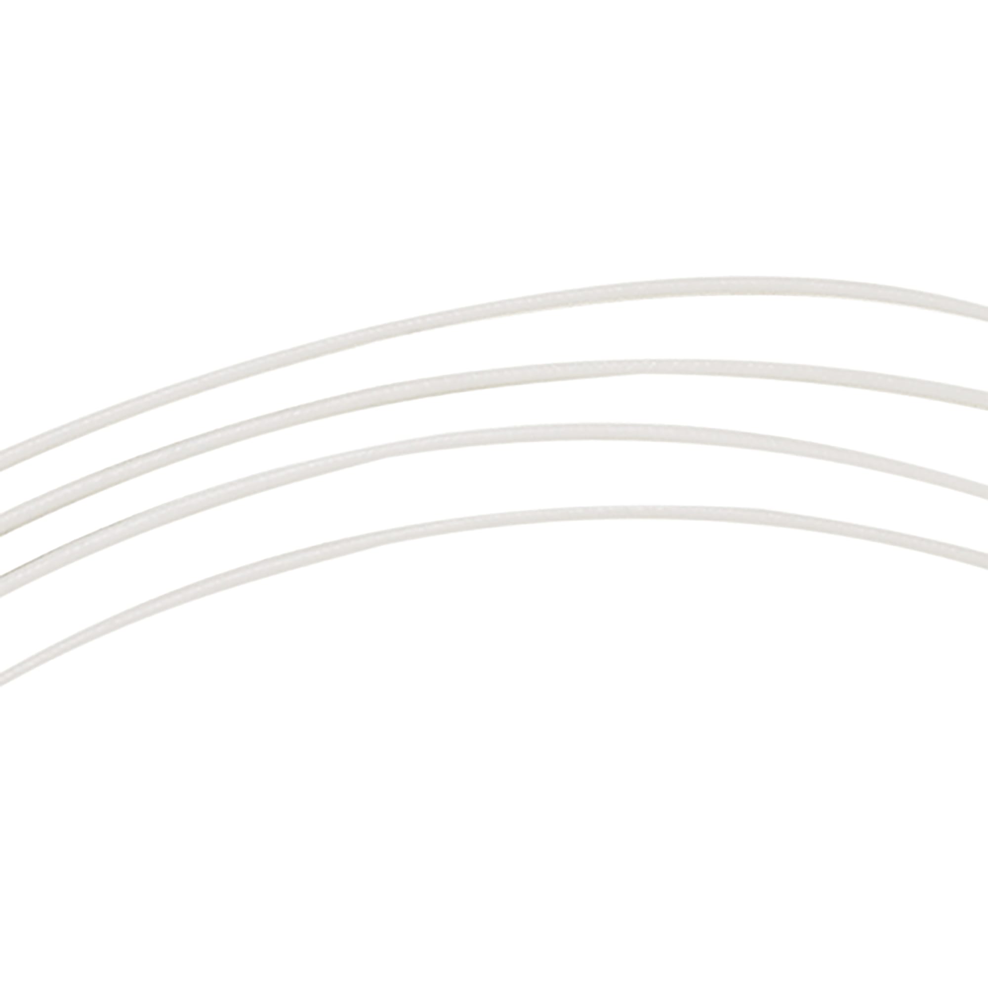 MIZUNO M - SMOOTH 65R Badminton String Set (10m) - White - Gem Sports