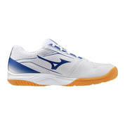 MIZUNO SKY BLASTER 4 Badminton Shoes White/Surf the Web UNISEX - Gem Sports