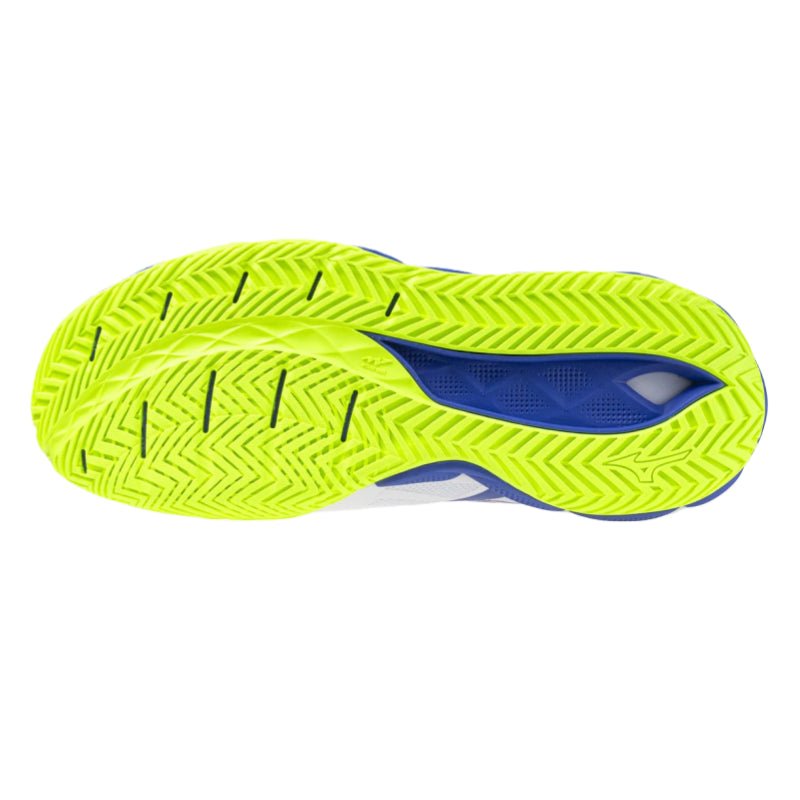 MIZUNO WAVE ENFORCE TOUR 2 AC MEN'S Tennis Shoes - White Lightning Yellow - Gem Sports