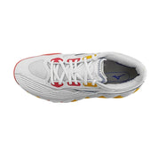 MIZUNO WAVE ENFORCE TOUR 2 AC WOMEN'S Tennis Shoes - White/Icelandic Blue/Calypso Coral - Gem Sports