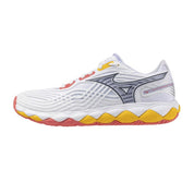 MIZUNO WAVE ENFORCE TOUR 2 AC WOMEN'S Tennis Shoes - White/Icelandic Blue/Calypso Coral - Gem Sports