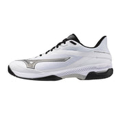 MIZUNO WAVE EXCEED COURT AC MEN'S Tennis Shoes - White/Black/Harbor Mist - Gem Sports