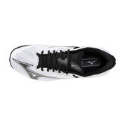 MIZUNO WAVE EXCEED COURT AC MEN'S Tennis Shoes - White/Black/Harbor Mist - Gem Sports