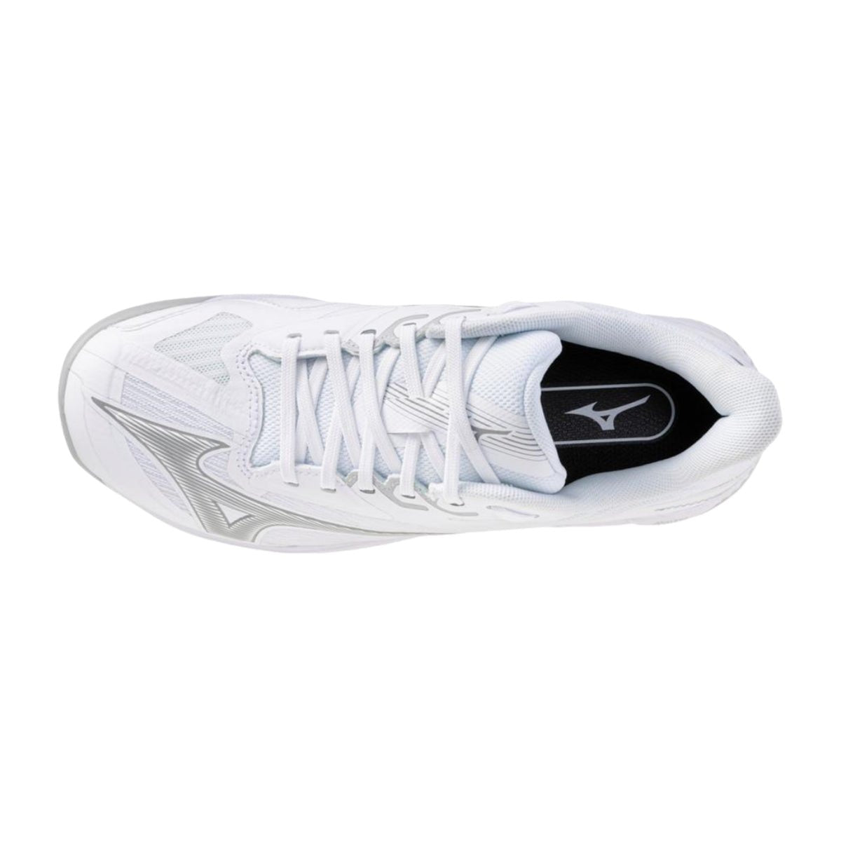 MIZUNO WAVE EXCEED COURT AC WOMEN'S Tennis Shoes - White/Ultimate Grey/Harbor Mist - Gem Sports