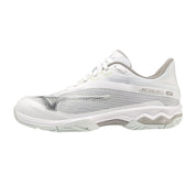 MIZUNO WAVE EXCEED LIGHT 2 AC WOMEN'S Tennis Shoes White Metallic - Gem Sports