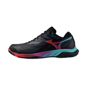 MIZUNO WAVE FANG 2 Badminton Shoes Salute/Hibiscus/Peacock Blue UNISEX - Gem Sports