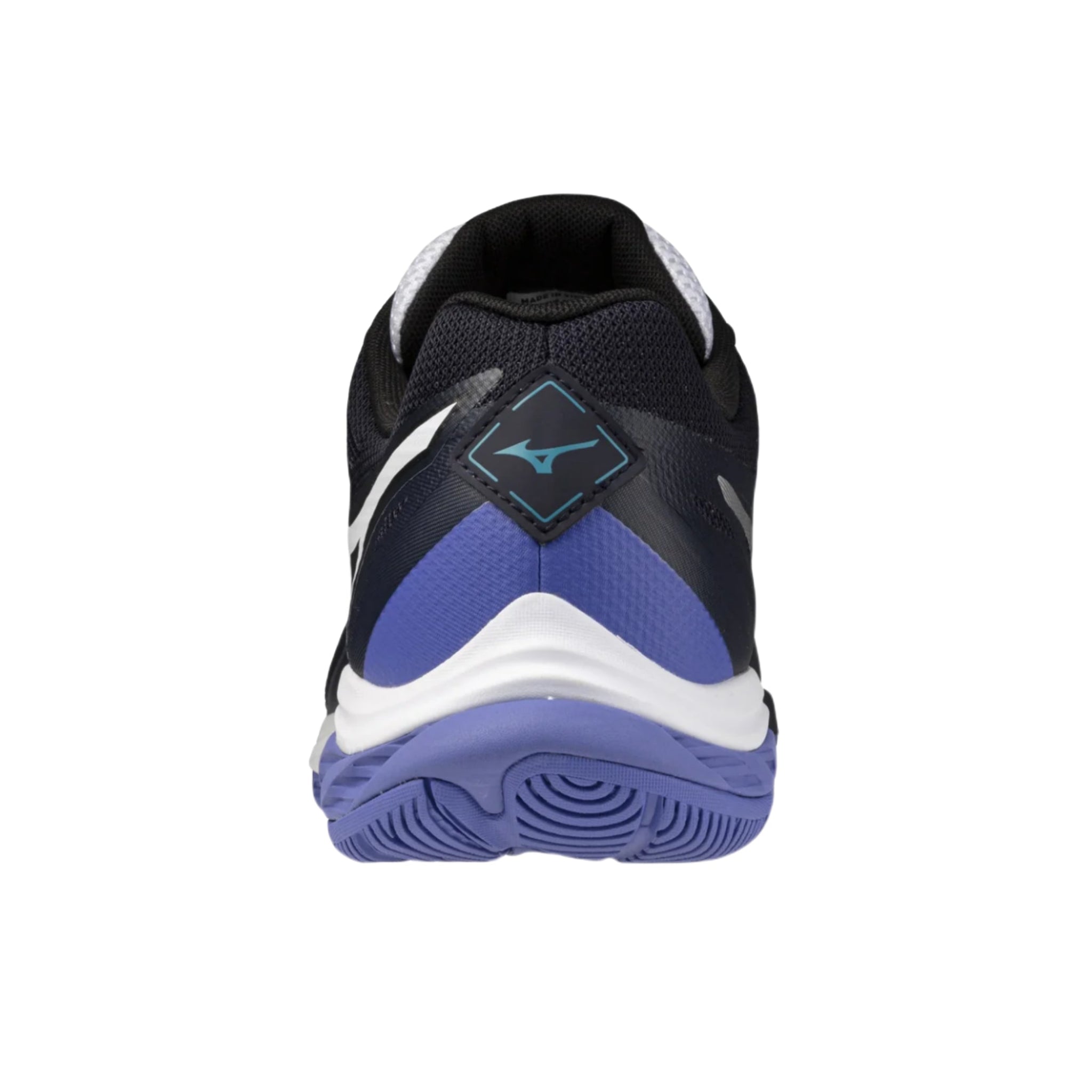 MIZUNO WAVE FANG 2 UNISEX Badminton Shoes - Blue Granite/White/Iris Boom - Gem Sports