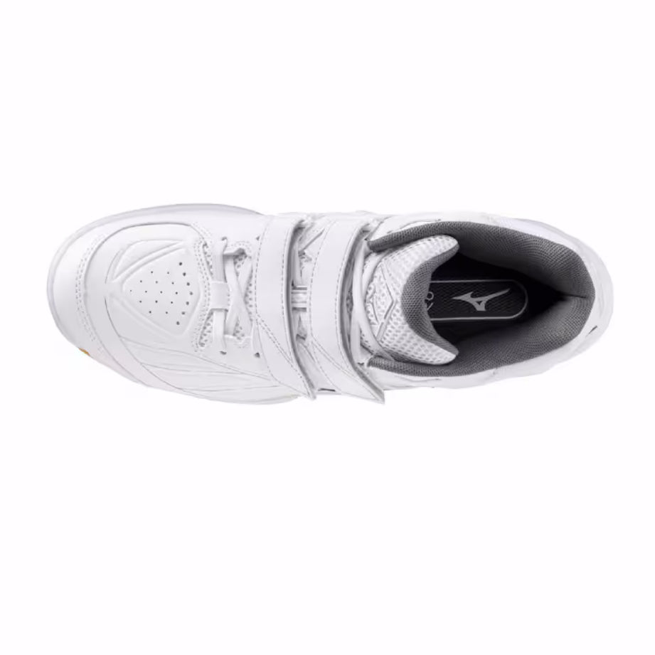 MIZUNO WAVE FANG ST UNISEX Badminton Shoes - White/Silver - Gem Sports