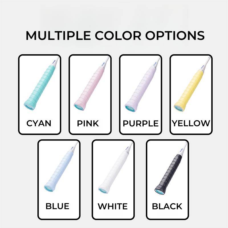 OGKILS DRY - TACKY Badminton/Tennis Overgrip (5pcs) DJ102 Multiple Colors - Gem Sports
