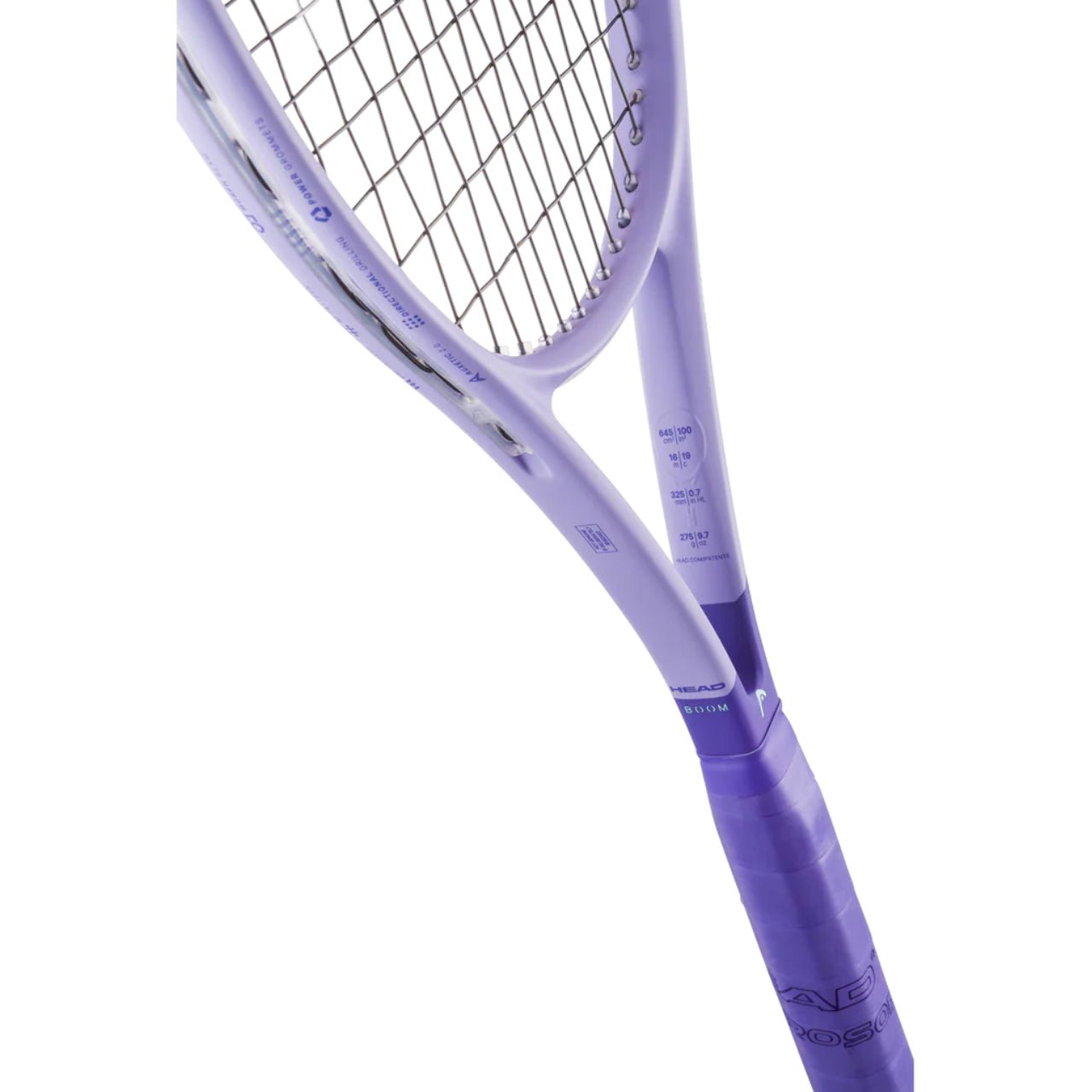 （Preorder) HEAD 2026 BOOM MP L ALTERNATE (Tonal Purple) 275g Tennis Racquet - Strung & Free Grip - Gem Sports