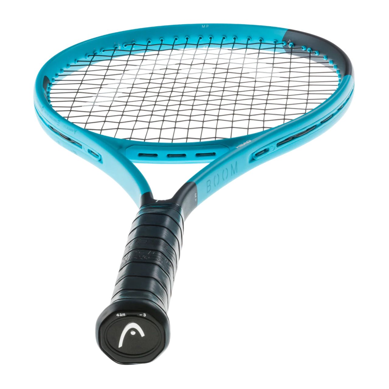 （Preorder) HEAD 2026 BOOM MP (Vibrant Blue) 295g Tennis Racquet - Strung & Free Grip - Gem Sports