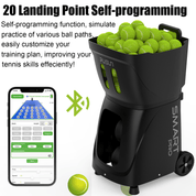 PUSUN PT - Smart Pro Tennis Ball Machine - Gem Sports