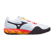 MIZUNO WAVE ENFORCE TOUR 2 AC MEN'S Tennis Shoes - White/Fiery Coral/Citrus