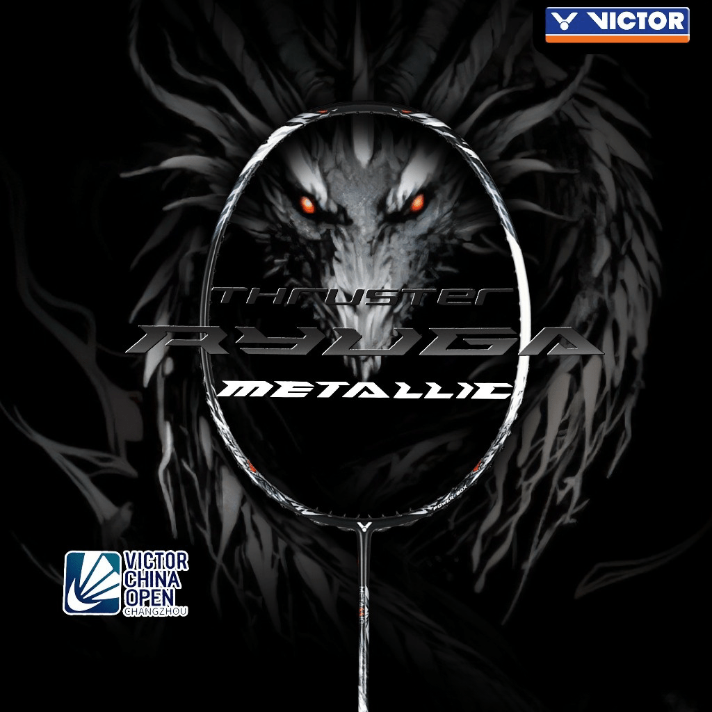 VICTOR Thruster TK-RYUGA METALLIC CHINA OPEN 2024 (Limited Edition) Badminton Racquet - Gem Sports