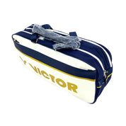 VICTOR 2024 Olympic Badminton Racquet Bag BR9612 - AB Bright White/Medieval Blue - Gem Sports