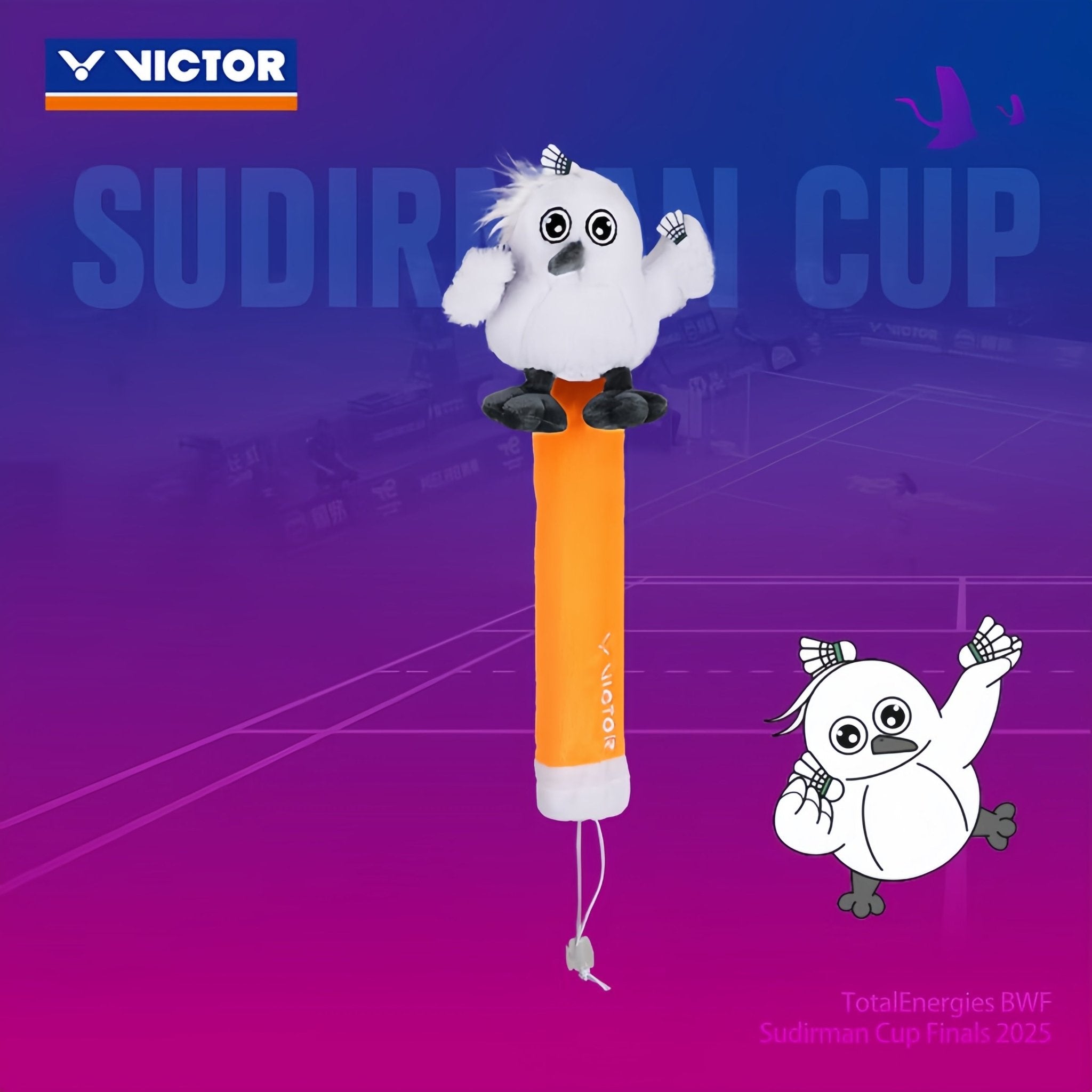 VICTOR 2025 Sudirman Cup Finals Grip Cover GCSC2521 O - Orange - Gem Sports