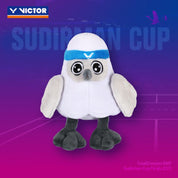 VICTOR 2025 Sudirman Cup Finals Stuffed Toy PGSC2523 A - White/Blue - Gem Sports