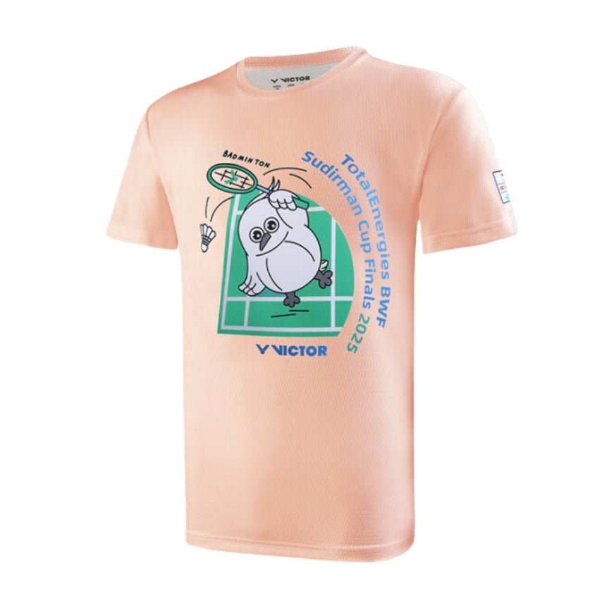 VICTOR 2025 Sudirman Cup Finals UNISEX T-Shirt T - SC2503 O - Orange - Gem Sports