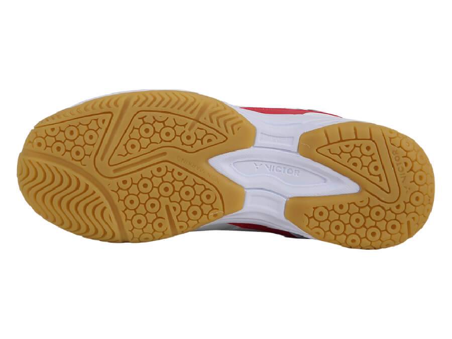 VICTOR A170 AD (Entry Level) Badminton Shoes White/Red UNISEX - Gem Sports