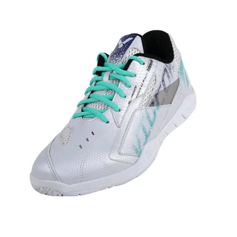 VICTOR A362III A Badminton Shoes White MEN'S - Gem Sports