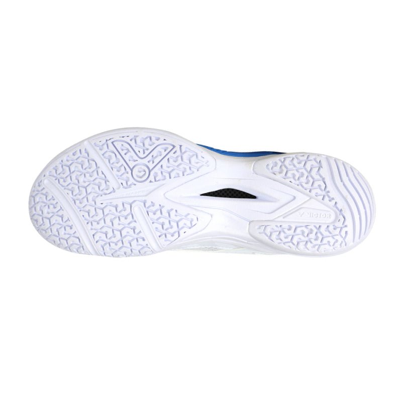 VICTOR A550 - AM UNISEX Badminton Shoes - White/Light Blue - Gem Sports