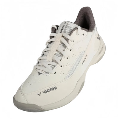 VICTOR A600F - LV Women's Badminton Shoes - Gardenia/Gary Brown - Gem Sports