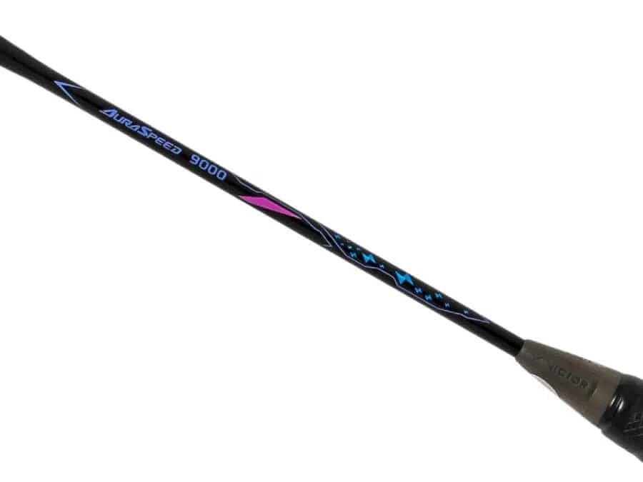 VICTOR AuraSpeed 9000 Black Badminton Racquet - Gem Sports