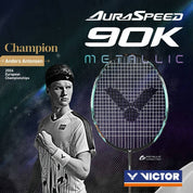 VICTOR Auraspeed 90K Metallic 2024 Badminton Racquet - Gem Sports