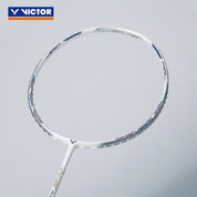 VICTOR AuraSpeed HS PLUS VBC (Pearl White) Badminton Racquet – Unstrung & Free Grip - Gem Sports