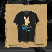 VICTOR Australian Badminton Open Souvenir T-Shirt T - ABO2501 C - Black - Gem Sports