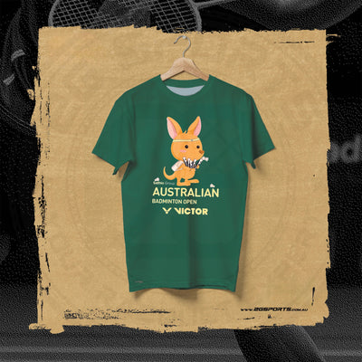 VICTOR Australian Badminton Open Souvenir T-Shirt T - ABO2501 G - Alexandrite - Gem Sports