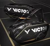 VICTOR BR9211 - C (6pcs) Racquet Bag Black/Gold - Gem Sports