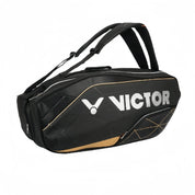 VICTOR BR9211 - C (6pcs) Racquet Bag Black/Gold - Gem Sports