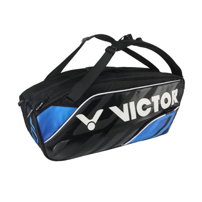 VICTOR BR9213 - CF (6pcs) Racquet Bag Black/Blue - Gem Sports