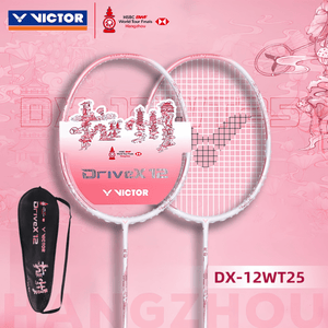 VICTOR DriveX 12 WT25 (BWF World Tour Finals 2025) 4U/G5 Badminton Racquet – Unstrung & Free Grip - Gem Sports