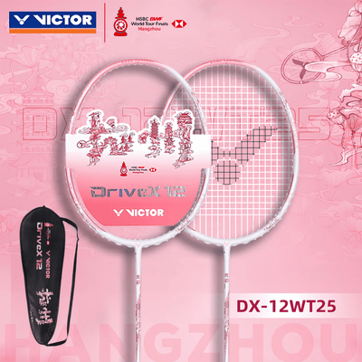 VICTOR DriveX 12 WT25 (BWF World Tour Finals 2025) 4U/G5 Badminton Racquet – Unstrung & Free Grip - Gem Sports