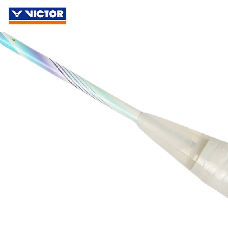 VICTOR DriveX PHECDA (White) 4U/G5 Badminton Racquet – Unstrung & Free Grip - Gem Sports