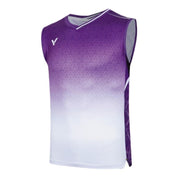 VICTOR LZJ Limited Unisex Knitted Sleeveless Top T - 55003 J - Purple - Gem Sports