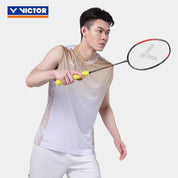VICTOR LZJ Limited Unisex Knitted Sleeveless Top T - 55003 W - Gold - Gem Sports