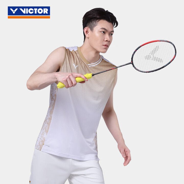 VICTOR LZJ Limited Unisex Knitted Sleeveless Top T - 55003 W - Gold - Gem Sports